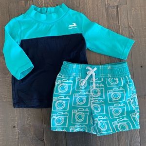 Gap ⚡️Baby Boy Swim Set, sz 6-12 mons
